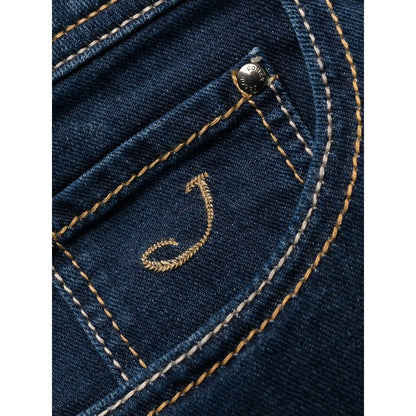 Jacob Cohen Blue Cotton Jeans Denim