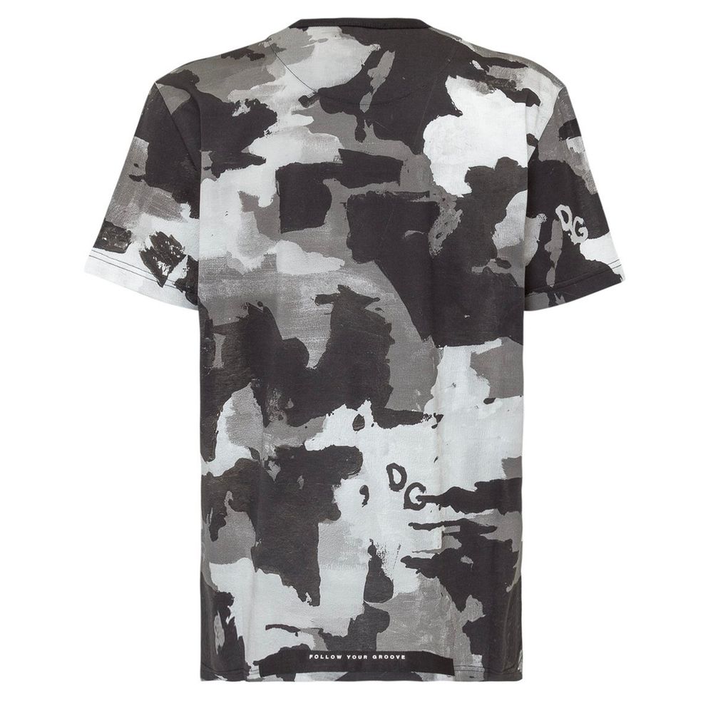 Dolce &amp; Gabbana Weißes Baumwoll-T-Shirt