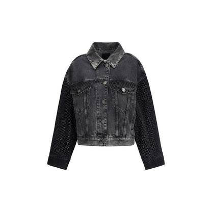 PINKO Die Trucker-Jacke mit Mini-Nieten