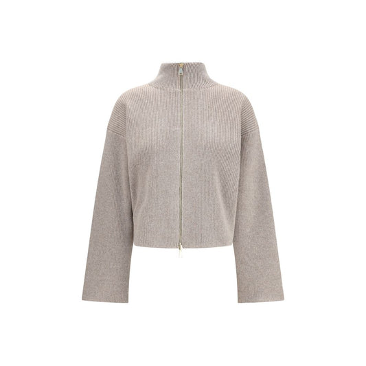 Fabiana Filippi Wollmantel aus Fleece in Beige