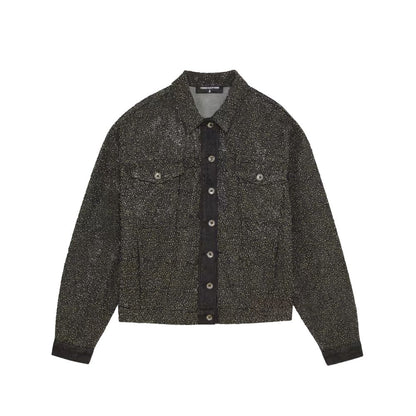 Patrizia Pepe Schwarze Baumwolljacken und -mäntel