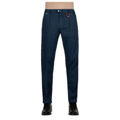 Tramarossa Blue Cotton Pant