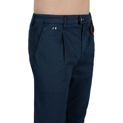 Tramarossa Blue Cotton Pant