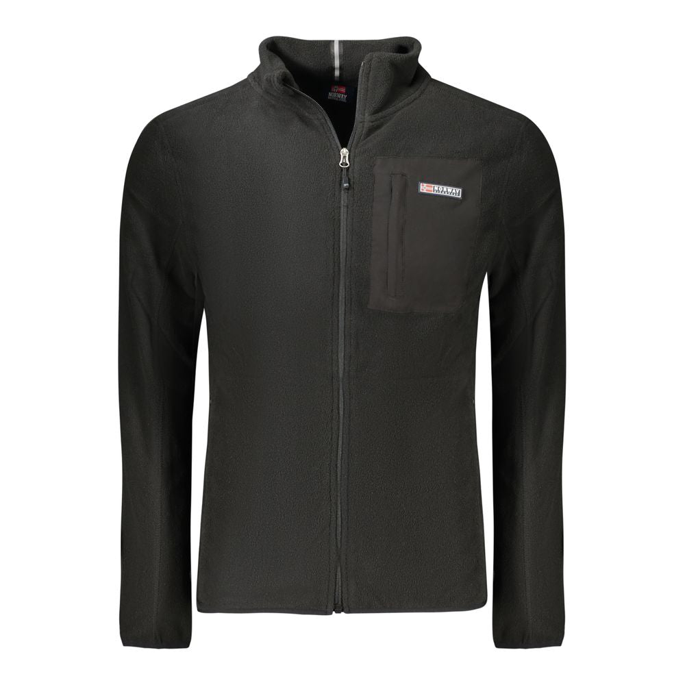 Norwegen 1963 Schwarzer Polyester-Herrenpullover