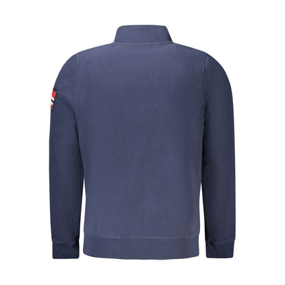 Norwegen 1963 Blauer Polyester-Herrenpullover