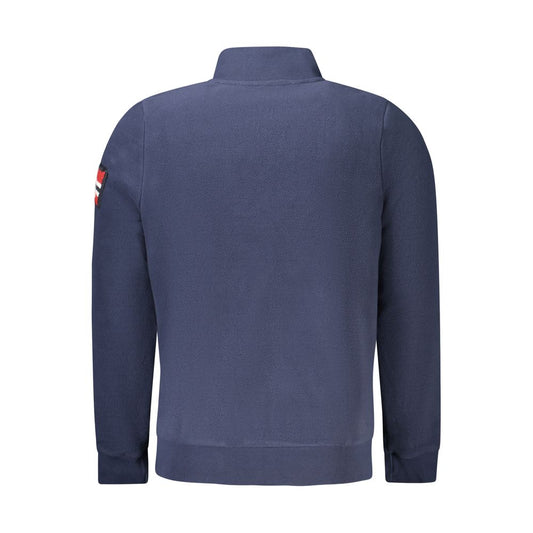 Norwegen 1963 Blauer Polyester-Herrenpullover