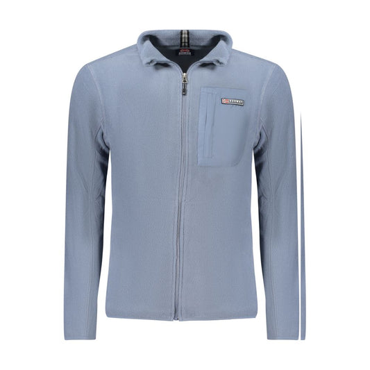 Norwegen 1963 Blauer Polyester-Herrenpullover