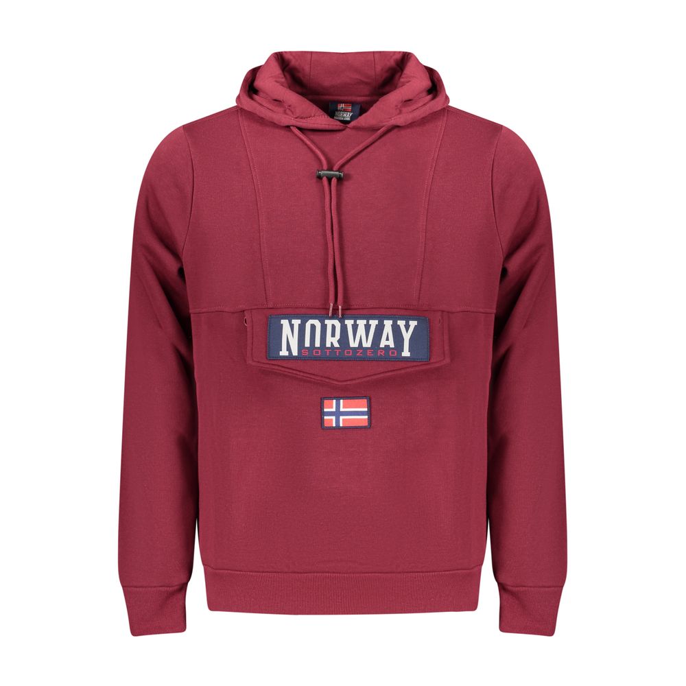 Norwegen 1963 Lila Baumwollpullover für Herren