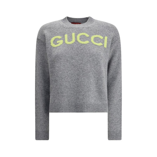 Gucci Wollpullover mit gesticktem Monogramm