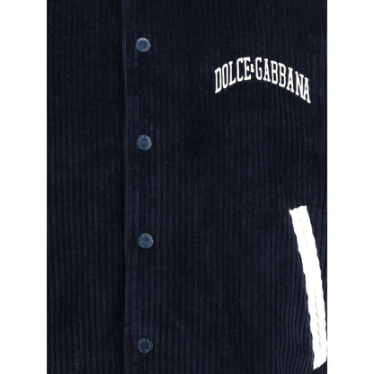 Dolce &amp; Gabbana – College-Jacke aus Cord