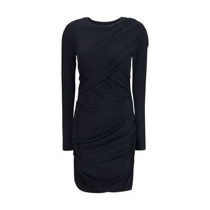 Marant Etoile Black Modal Casual Dress