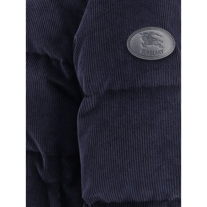 Burberry – Kurze Cord-Daunenjacke