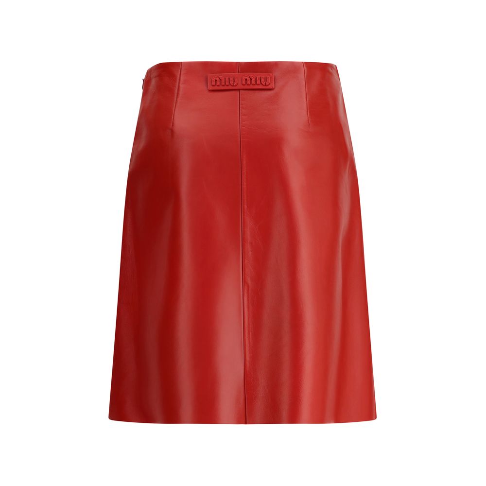 Miu Miu Rock aus Nappaleder
