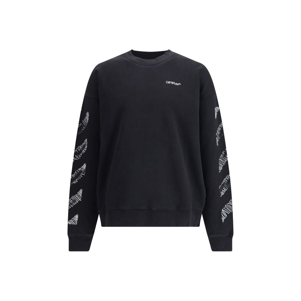 Off-White Scribble Diag Skate Rundhalsausschnitt
