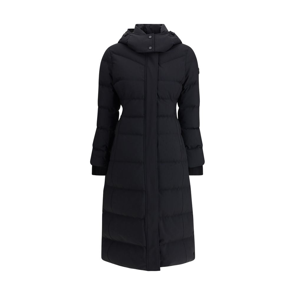 Moose Knuckles Black Nylon Parka