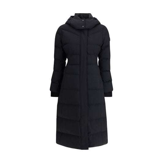 Moose Knuckles Black Nylon Parka