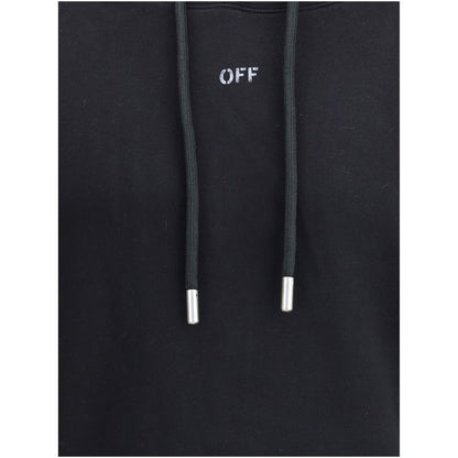 Off-White – Skate-Hoodie mit Schablonenpfeilen