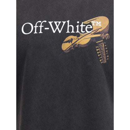 Off-White – Schmales T-Shirt mit Cupid-Pfeil