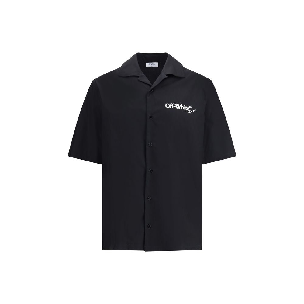 Off-White Bowling-Hemd aus Popeline