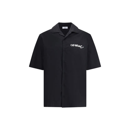 Off-White Bowling-Hemd aus Popeline