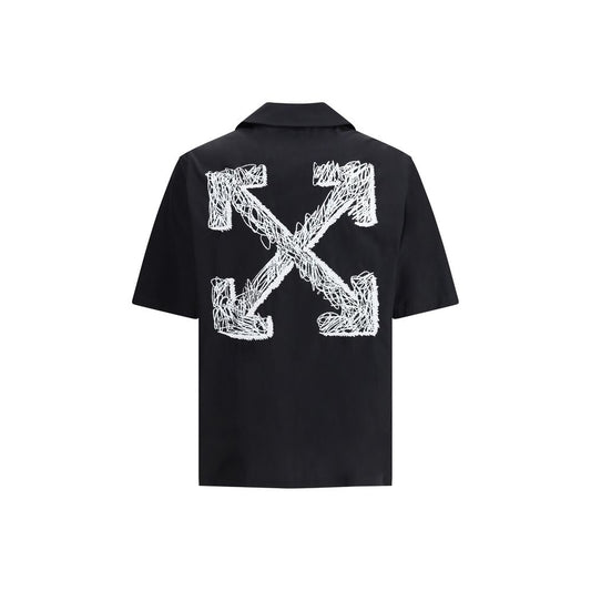 Off-White Bowling-Hemd aus Popeline