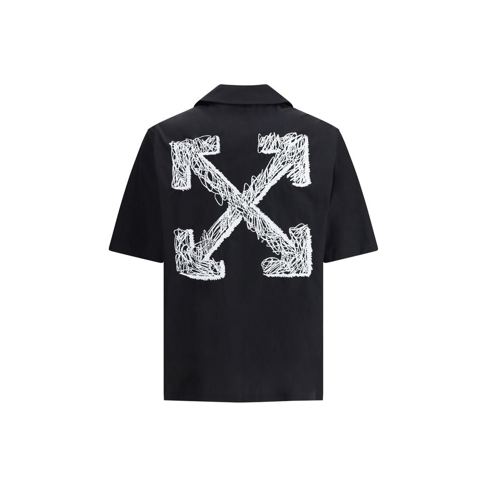 Off-White Bowling-Hemd aus Popeline