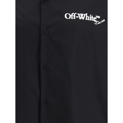 Off-White Bowling-Hemd aus Popeline