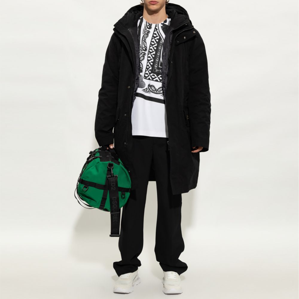 Dolce &amp; Gabbana Schwarze Baumwolljacken und -mäntel