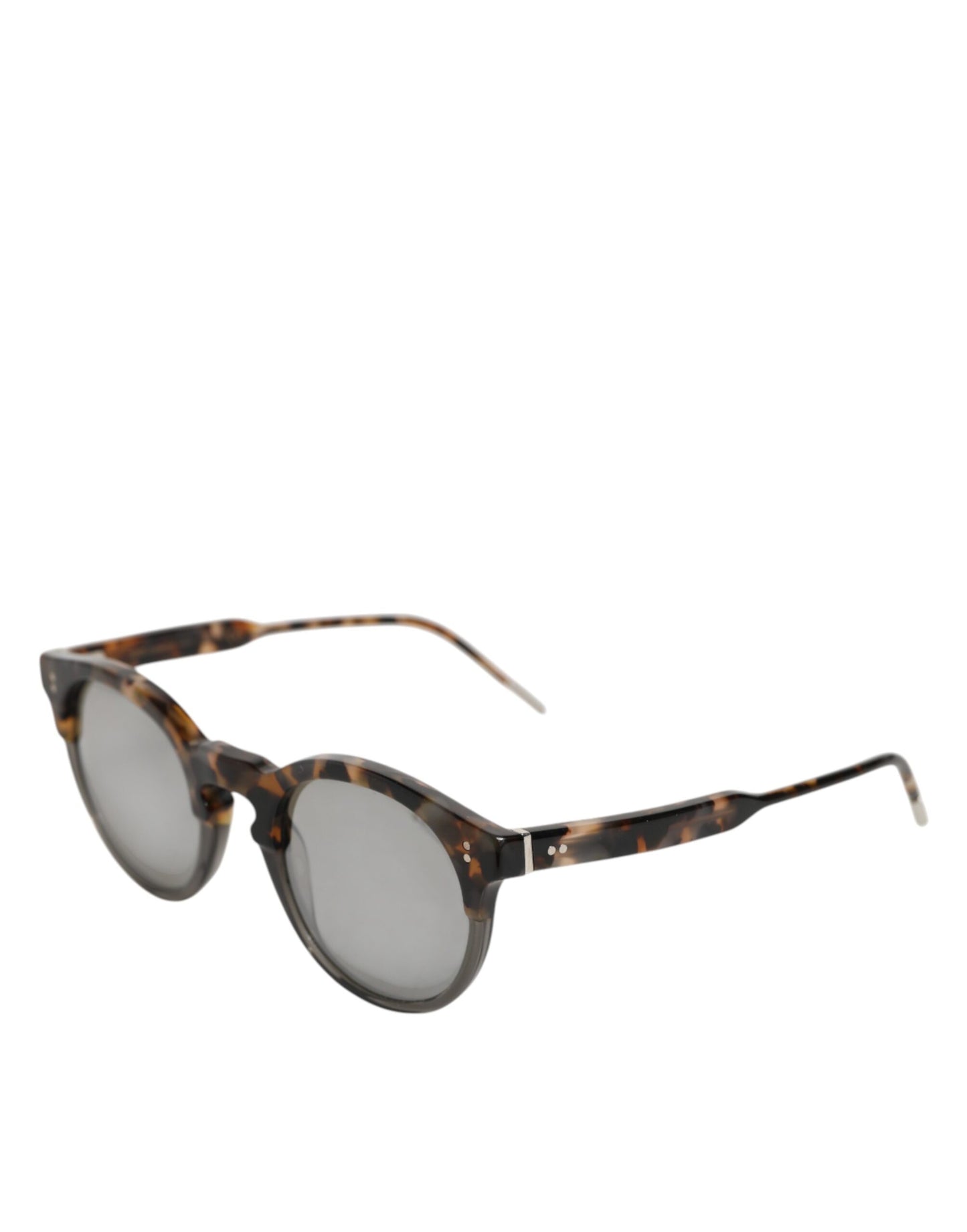 Dolce &amp; Gabbana DG4334B Sonnenbrille mit rundem Rahmen in Braun mit Schildpatt-Optik