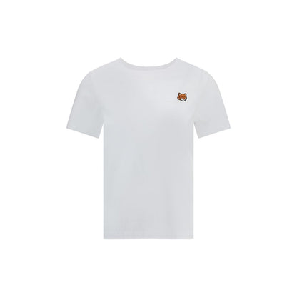 Maison Kitsuné – Regular-T-Shirt mit Fuchskopf