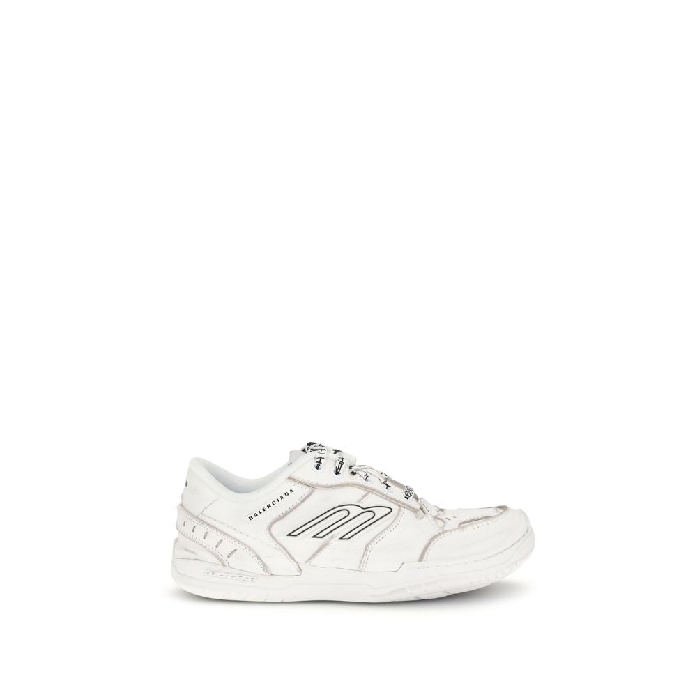 Balenciaga Sneaker aus weißem Kalbsleder, Modell Bos Taurus Athletic
