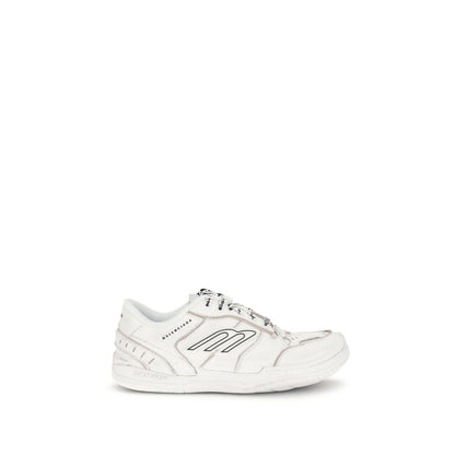 Balenciaga Sneaker aus weißem Kalbsleder, Modell Bos Taurus Athletic