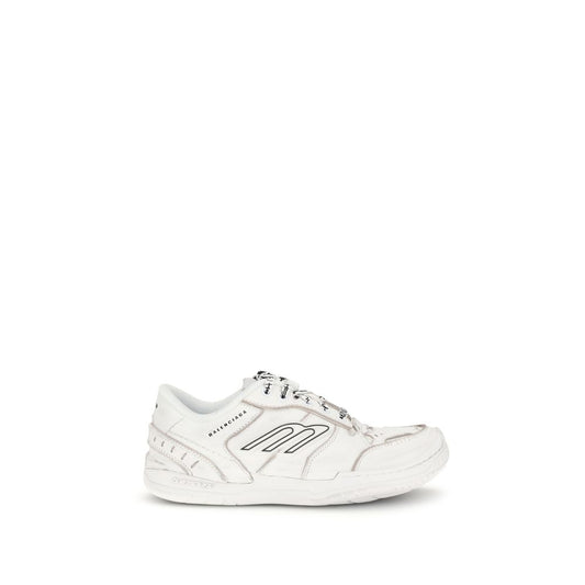 Balenciaga Sneaker aus weißem Kalbsleder, Modell Bos Taurus Athletic