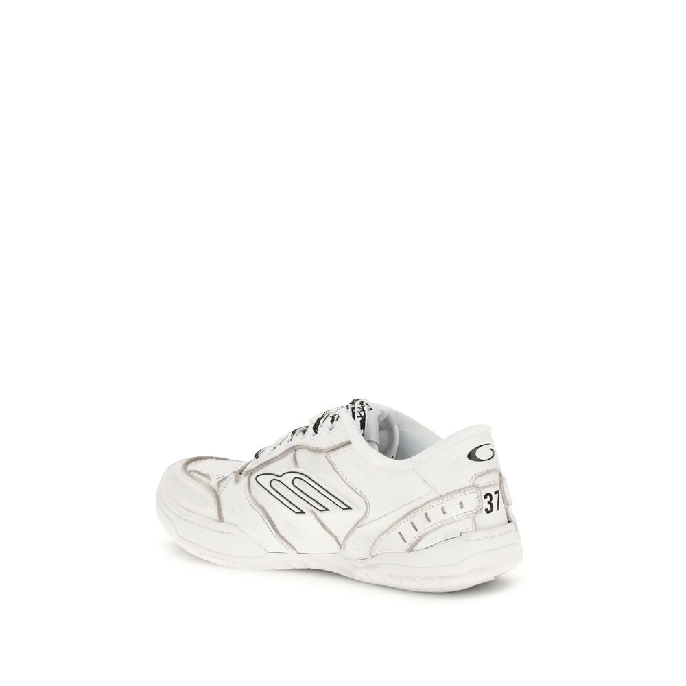 Balenciaga Sneaker aus weißem Kalbsleder, Modell Bos Taurus Athletic