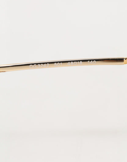 Dolce &amp; Gabbana Schwarzes Acetat-Cat-Eye-Gestell, Brillen-Leseglas