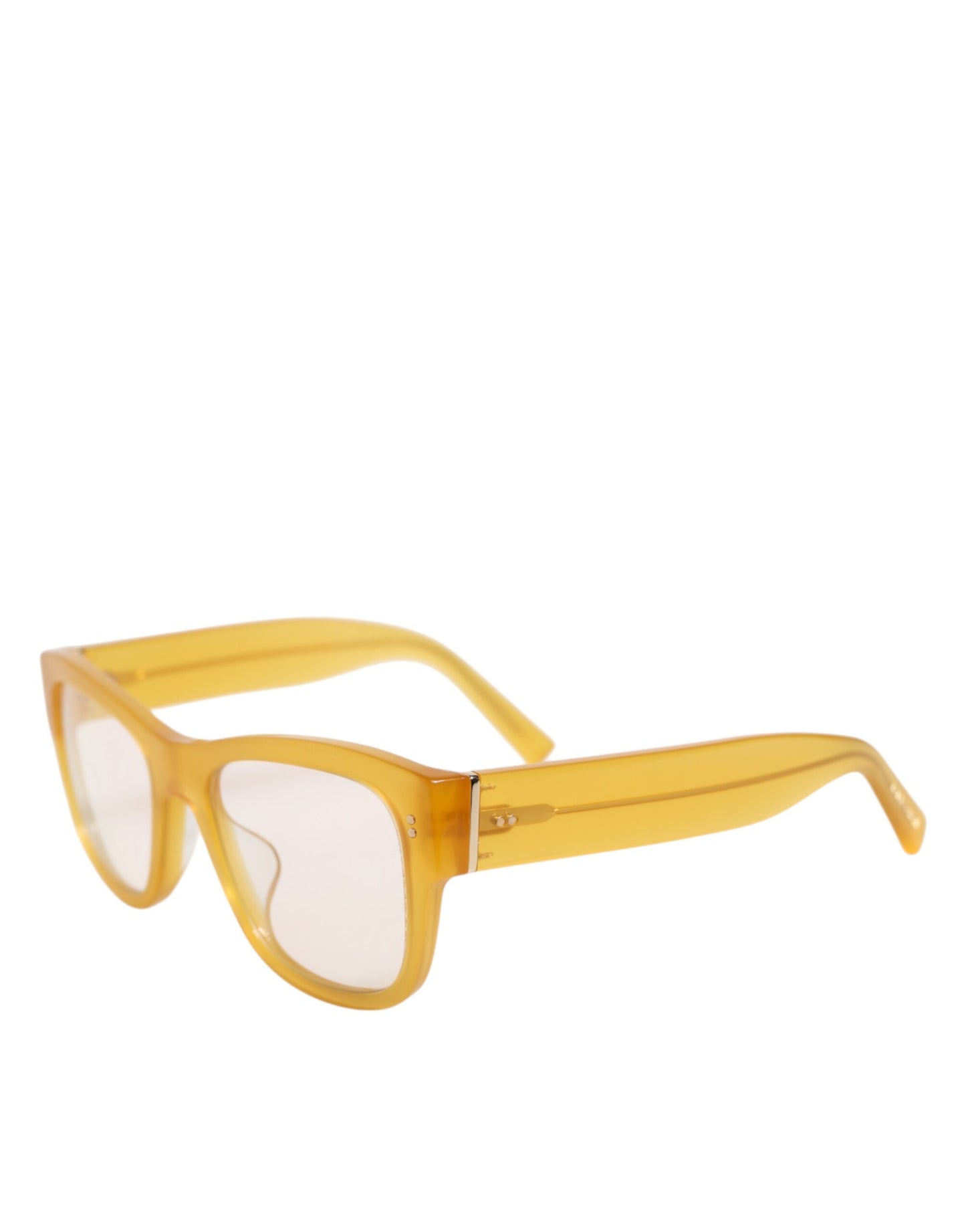 Dolce &amp; Gabbana DG4338F – Exzentrische Sonnenbrille aus gelbem Acetat
