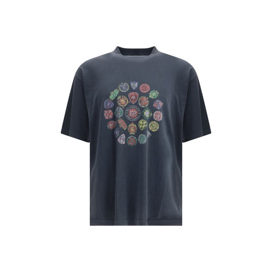 Balenciaga T-Shirt aus Baumwolle mit Logo-Print