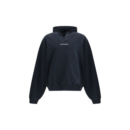 Balenciaga Schwarzes Baumwoll-Sweatshirt