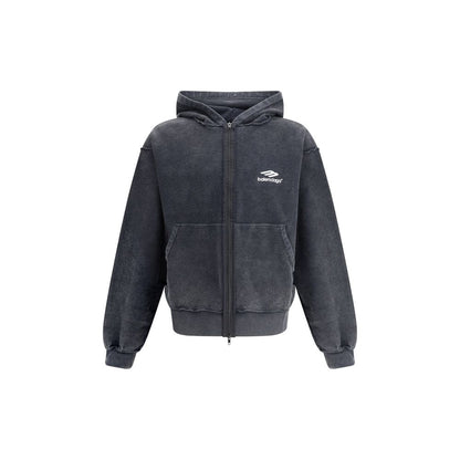 Balenciaga Schwarzes Baumwoll-Sweatshirt