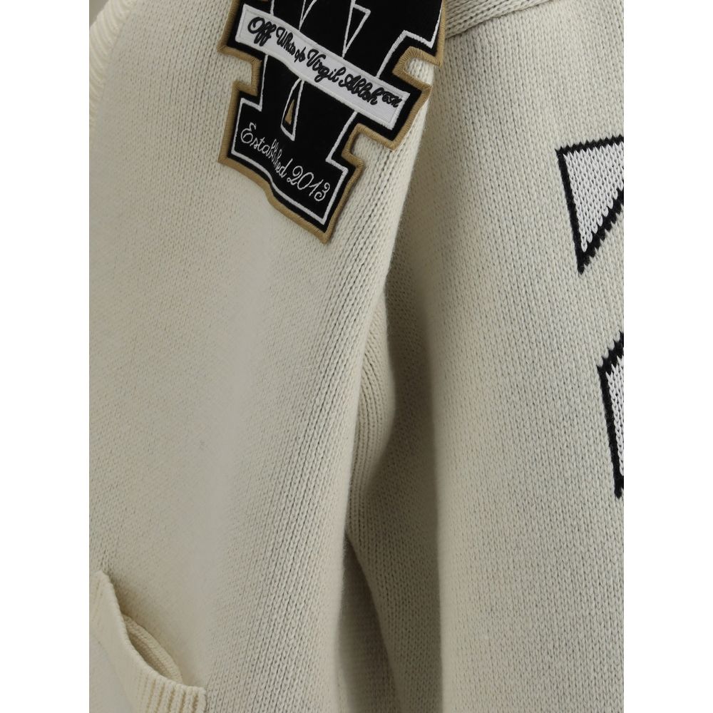 Off-White Moon Vars Strickjacke