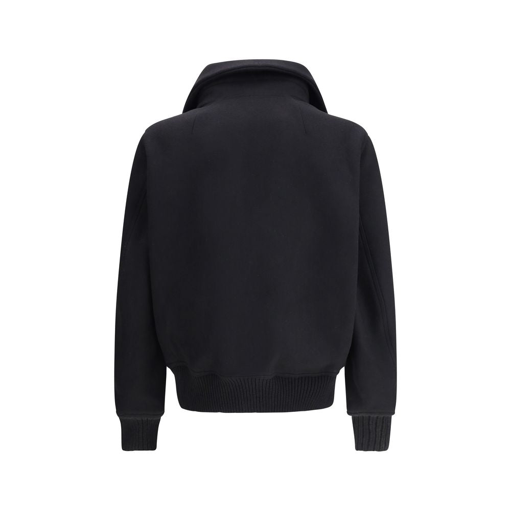 Rick Owens Blixa Dracucollar Wolljacke
