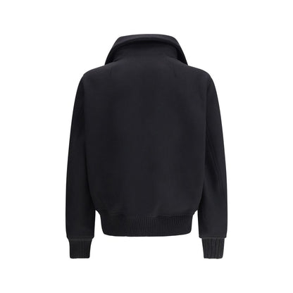 Rick Owens Blixa Dracucollar Wolljacke