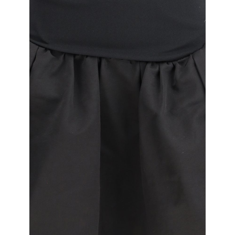 Magda Butrym – Minikleid mit hochgeschlossenem Puffrock