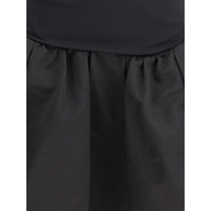 Magda Butrym – Minikleid mit hochgeschlossenem Puffrock