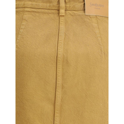 Saint Laurent Denim-Bleistiftrock