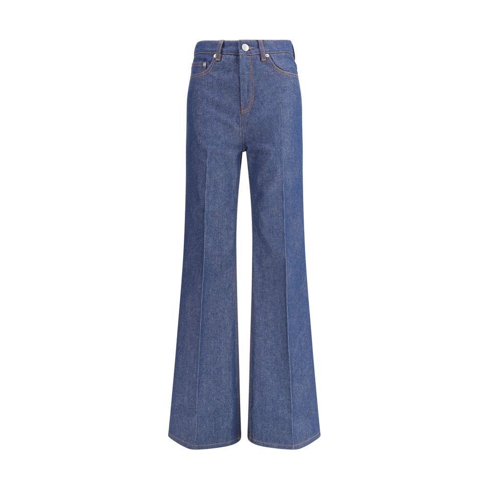 Ami Paris – Schlagjeans in Rohoptik