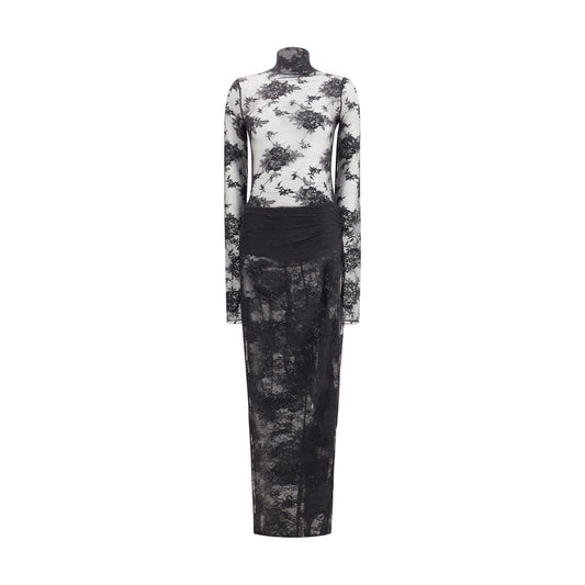 Der Andamane Tessa transparente Spitzen-Jumpsuit