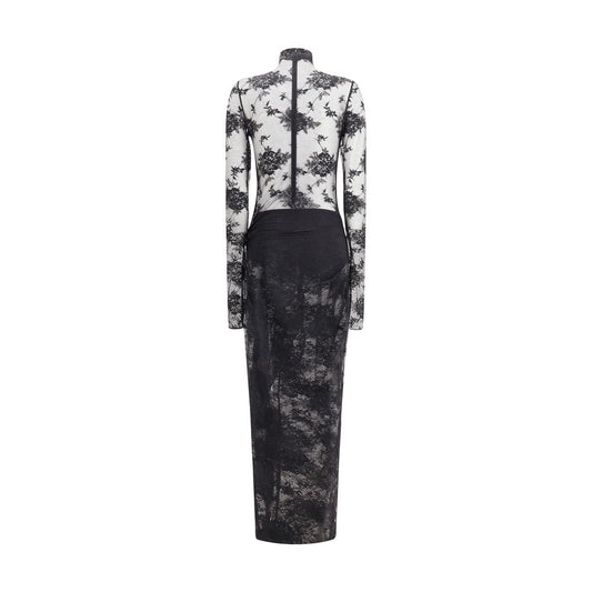 Der Andamane Tessa transparente Spitzen-Jumpsuit