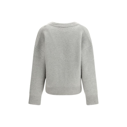 Ami Paris Alpaka Ami de Coeur Strickjacke