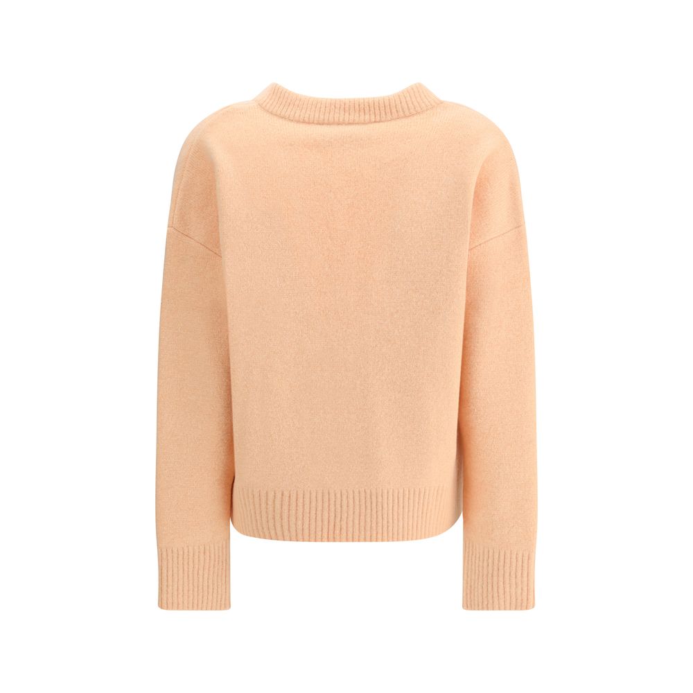 Ami Paris Alpaka Ami de Coeur Strickjacke